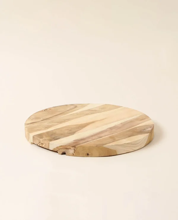 Rundes Holzbrett, D37cm