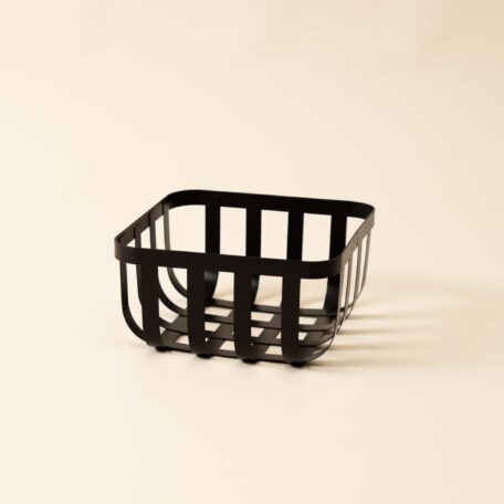 Skandi Korb, schwarz, 19x9.5