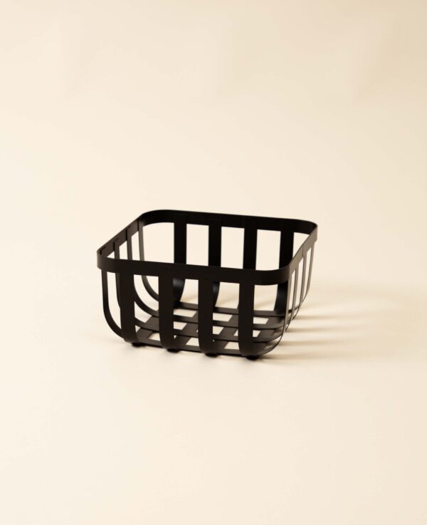 Skandi Korb, schwarz, 19x9.5