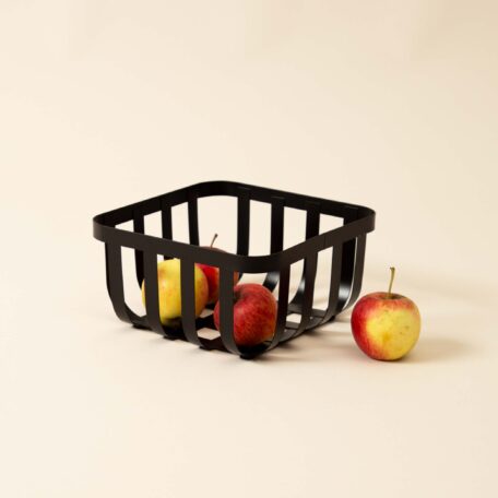 Skandi Korb, schwarz, 19x9.5