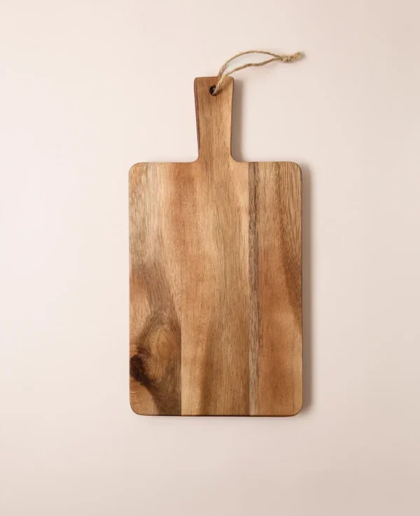 Akazienholzbrett, 35 x 18 cm