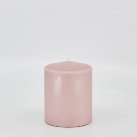 Kerze Naturwachs 'Antikrosa' Ø70mm Höhe 130mm