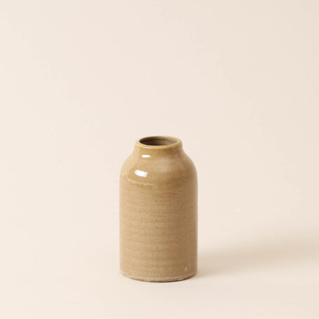 Vase en céramique, marron