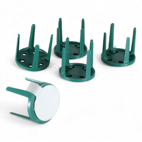 Pinholder 'vert' d3cm avec ruban adhésif 5 pièces
