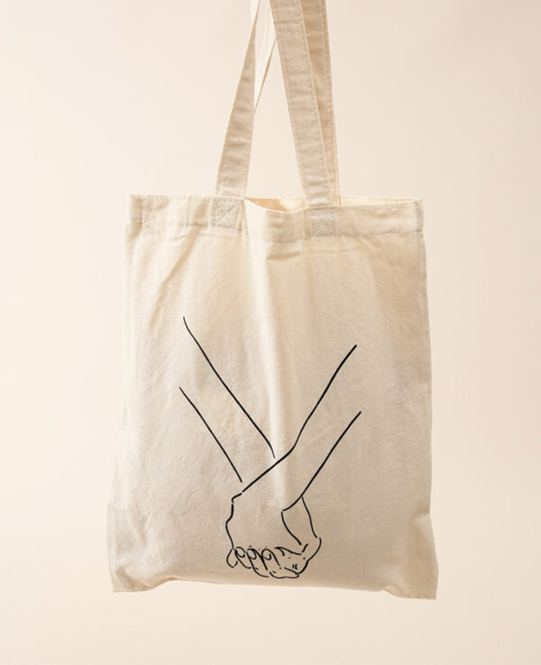 Totebag Peace, 37x42cm