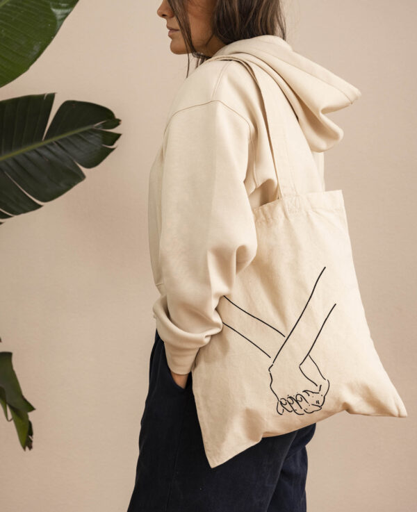 Totebag Peace, 37x42cm – Image 2
