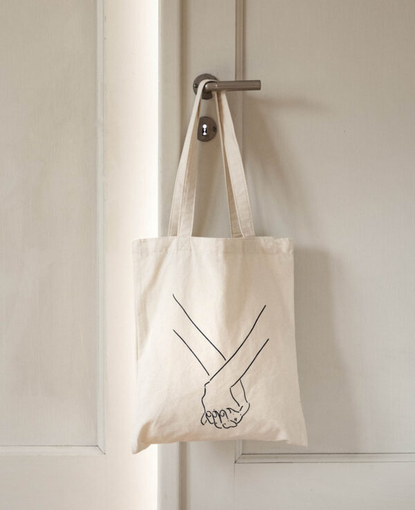Totebag Peace, 37x42cm – Image 5