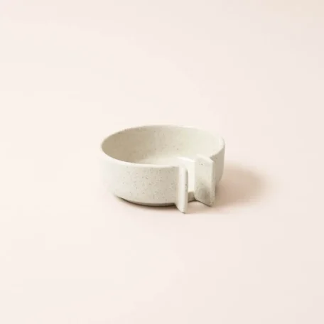 Porte-savon en céramique, sable, D10