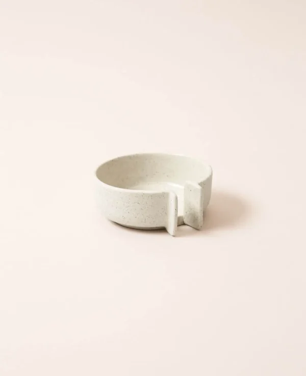 Porte-savon en céramique, sable, D10