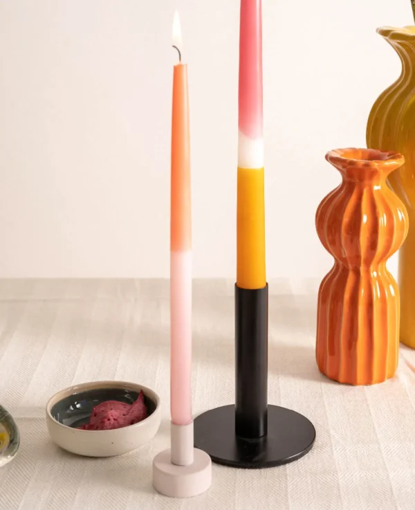 Kerzenständer, schwarz, 12cm - Bild 5