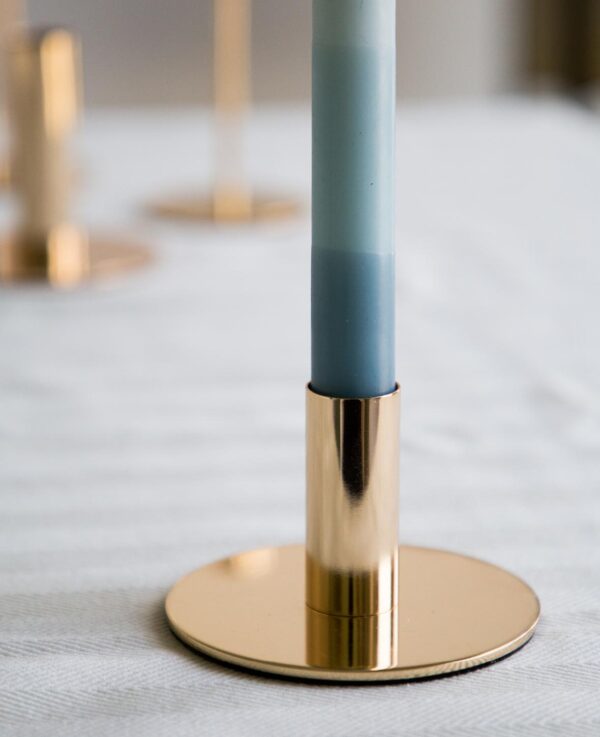 Kerzenständer, gold, 6.5cm - Bild 4
