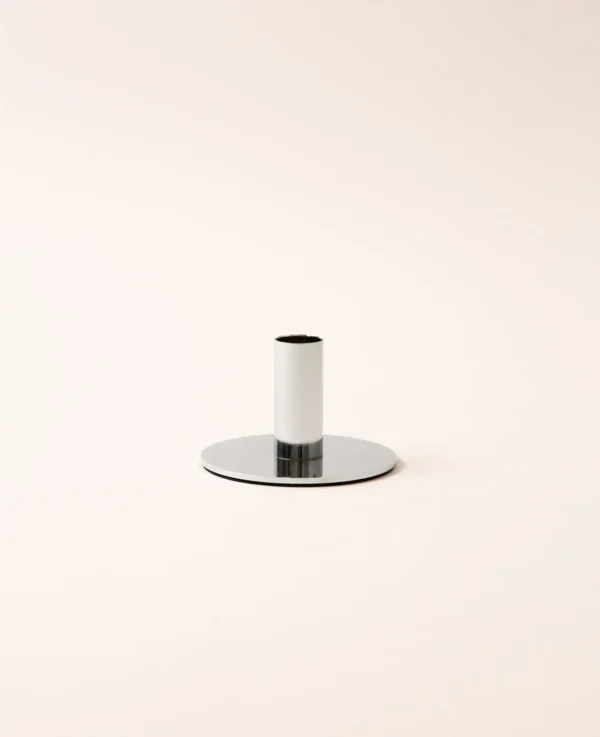 Kerzenständer silber, 6.5cm