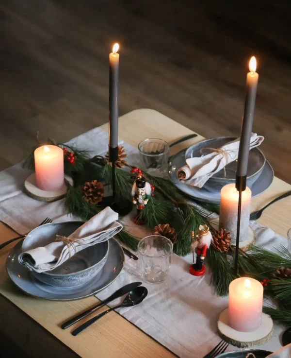 Kerzenständer, schwarz, 29cm - Bild 4