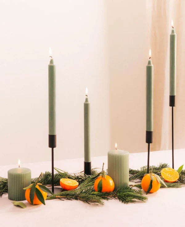 Kerzenständer, schwarz, 29cm - Bild 5
