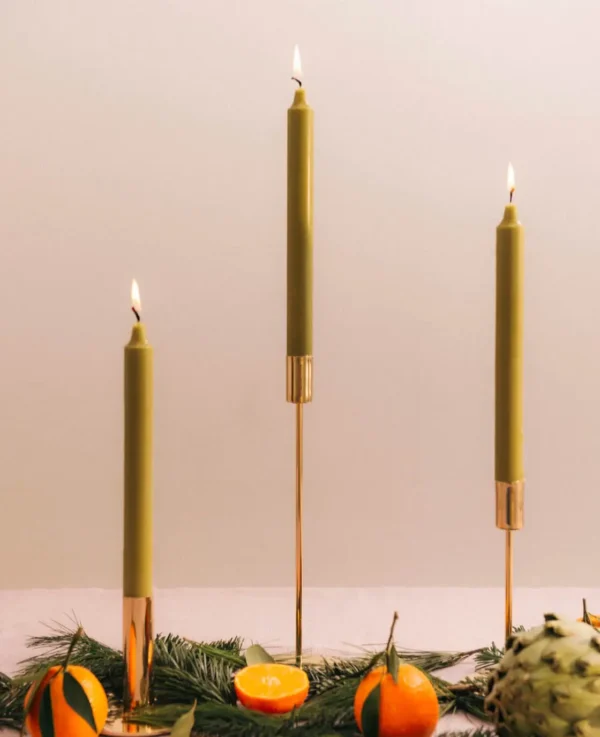 Kerzenständer, gold, 28cm - Bild 6