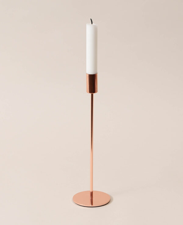 Kerzenständer, rosé, 27cm - Bild 2