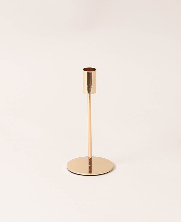 Kerzenständer, gold, 17cm