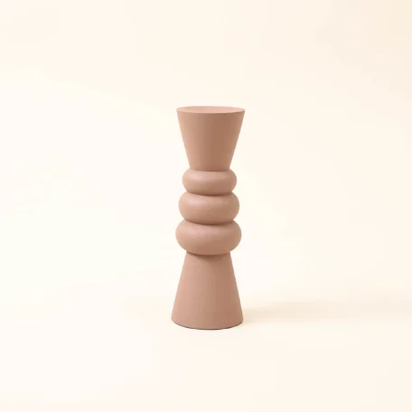 Rollo Kerzenständer rosa 18,5x6