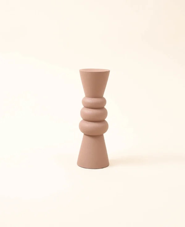 Rollo Kerzenständer rosa 18,5x6