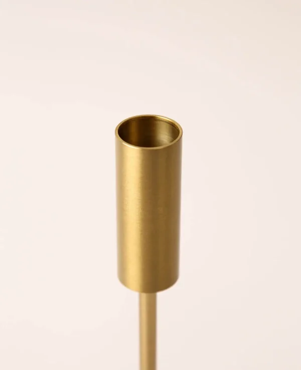Kerzenständer Messing Look,8x25cm – Image 4