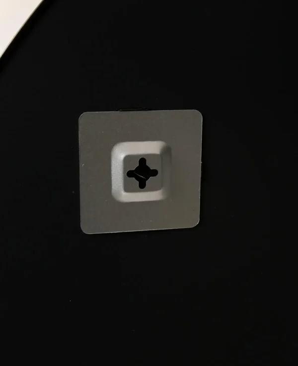 Runder Wandspiegel, schwarz D76 - Bild 6