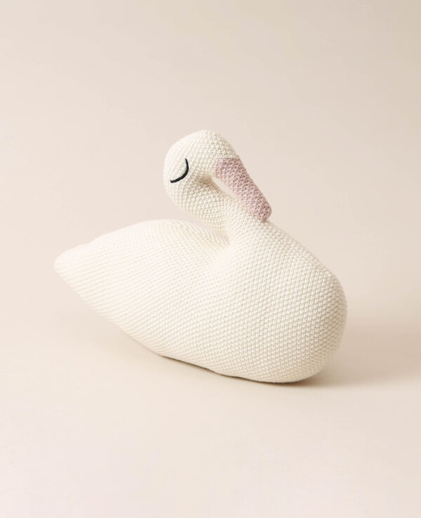 Gestrickter Schwan