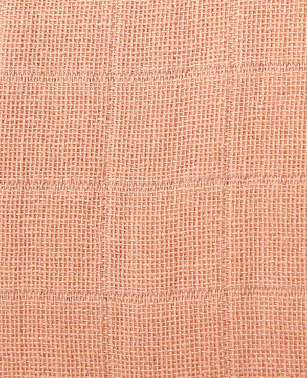Musselin Tuch, 120x100cm, peach – Image 3