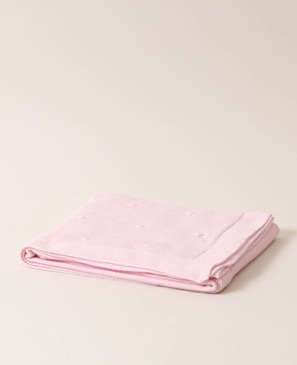 Kinder Decke, rosa, 80x100cm
