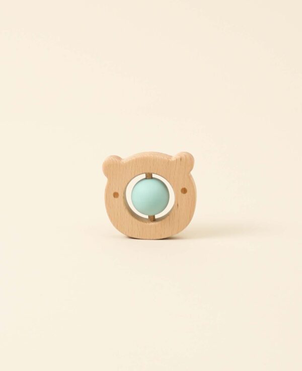 Hochet pour enfants, ourson, menthe