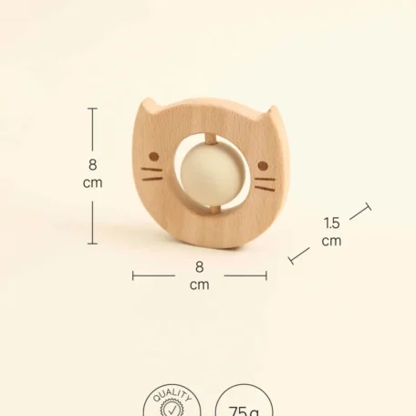 Kinder Rassel, Katze, nude
