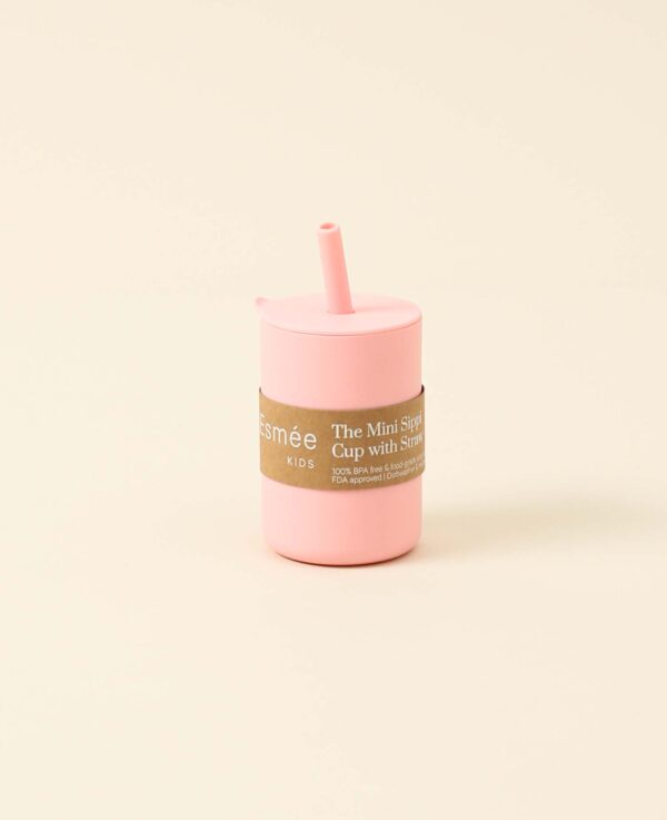 Silikon Trinkbecher, rosa