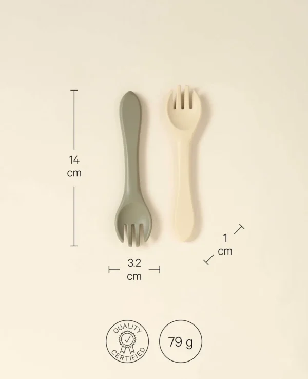 Silikon Gabelset, 2 tlg – Image 2