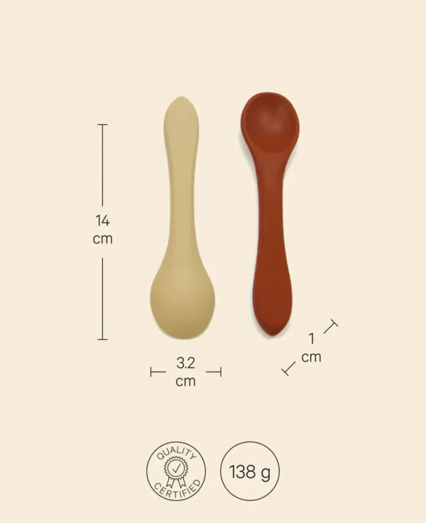 Silikon Löffelset. 4 tlg – Image 2