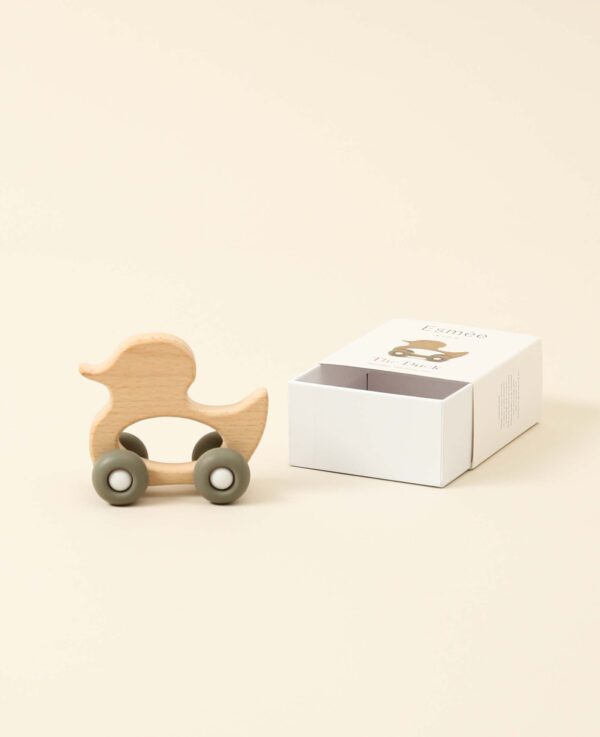 Baby Beissring, Holzente, taupe – Image 3
