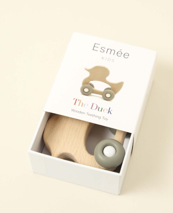 Baby Beissring, Holzente, taupe – Image 5