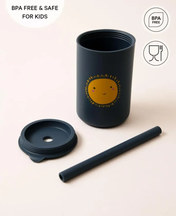 Kinder Trinkbecher, Soleil, blau – Image 3