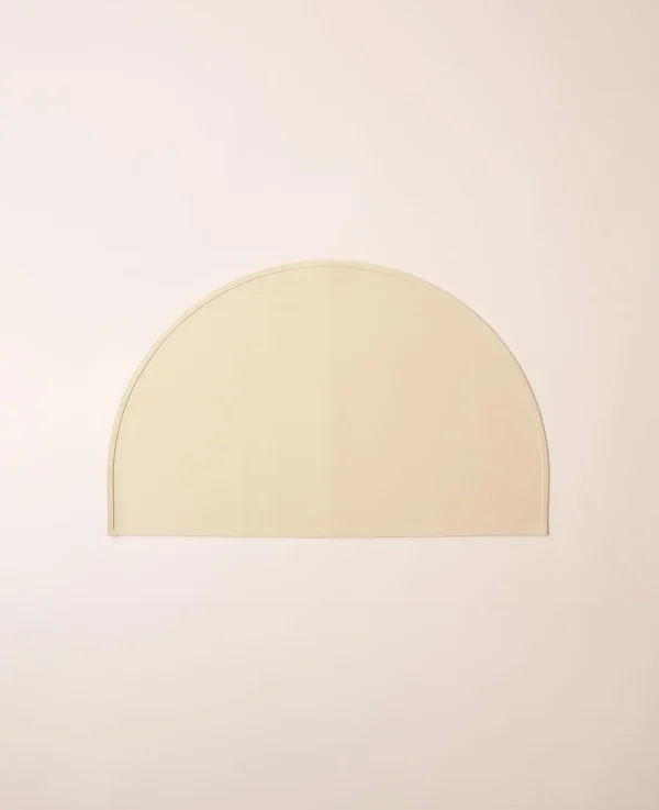 Kindertischset, Oval, 48x30,beige