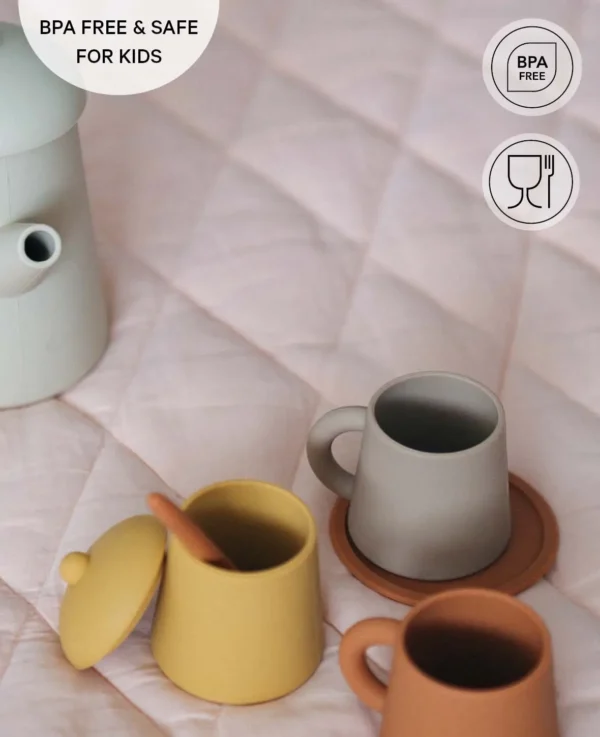 Kinderteeset aus Silikon, Sienna – Image 4
