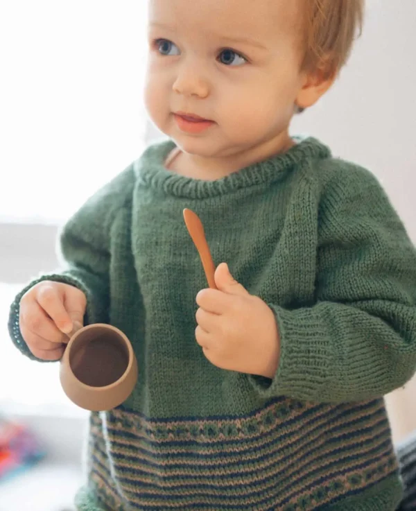 Kinderteeset aus Silikon, Sienna – Image 5