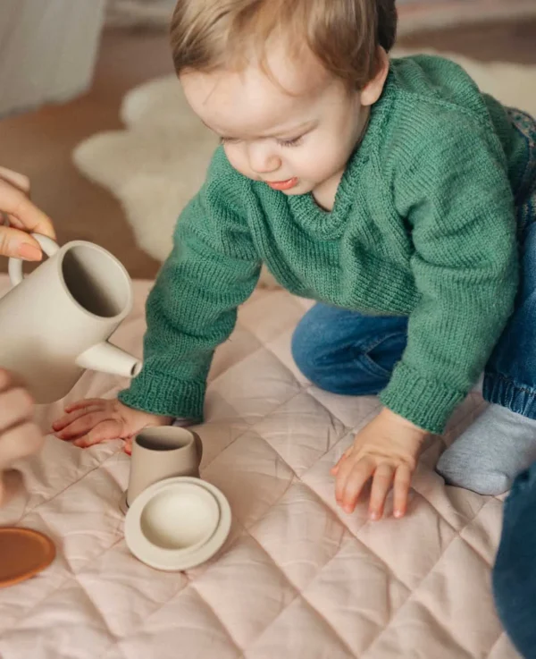 Kinderteeset aus Silikon, Sienna – Image 6