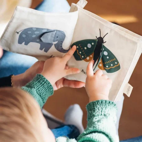 Kinderstoffbuch Jungle Safari