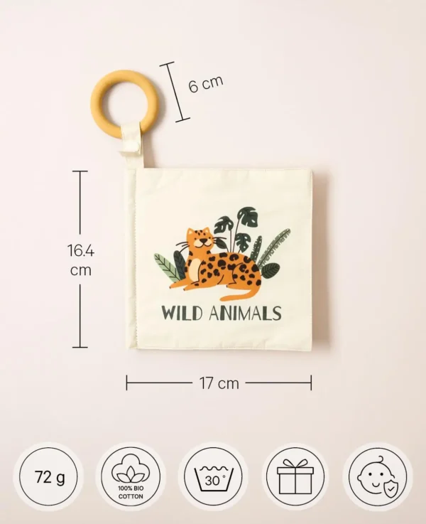 Kinderstoffbuch Jungle Safari – Image 3