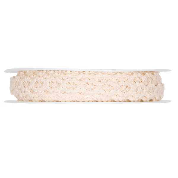 Häkelspitze offwhite 10mmx10m