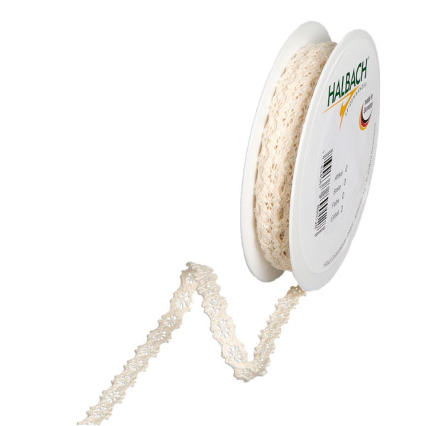 Häkelspitze offwhite 10mmx10m – Image 3