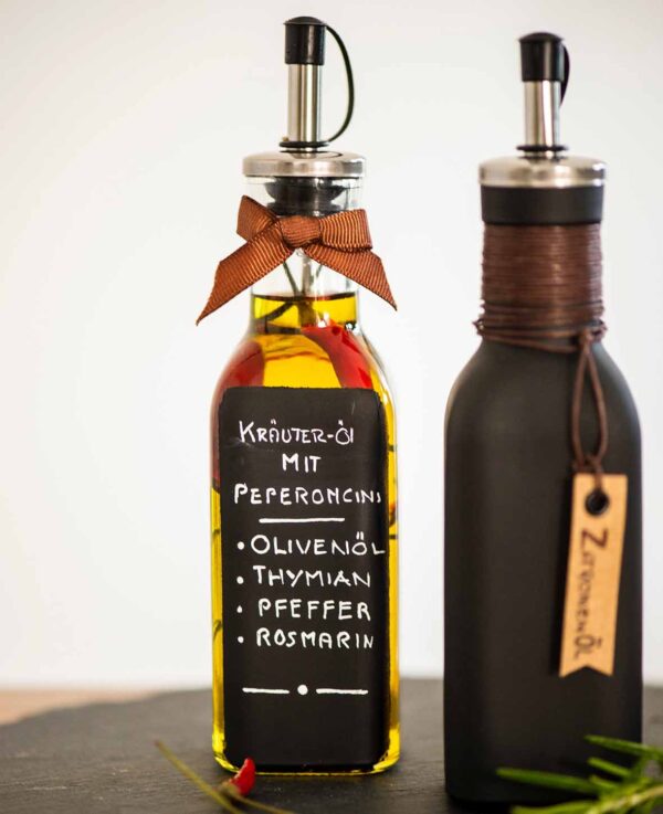 Ölflasche mit Metallausgiesser,170ml - Bild 6