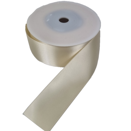 Ruban de satin ivory 40mmx25m