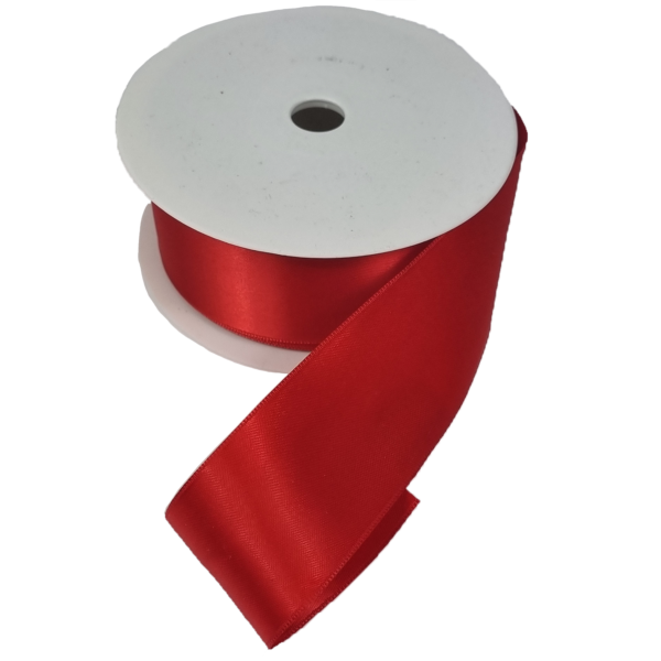 Ruban de satin rouge 40mmx25m