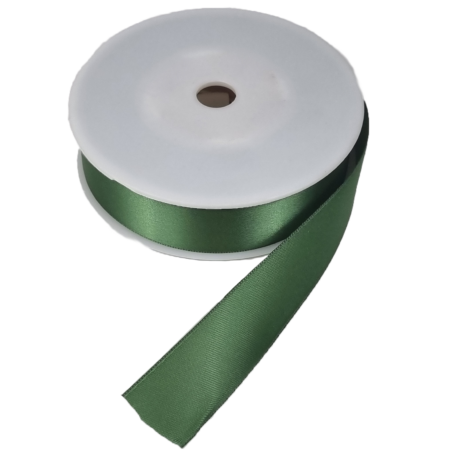 Ruban de satin olive 25mmx25m
