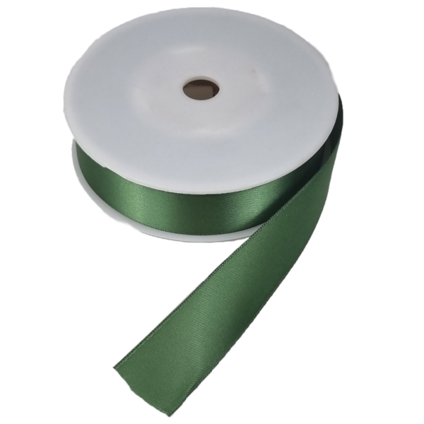 Ruban de satin olive 25mmx25m