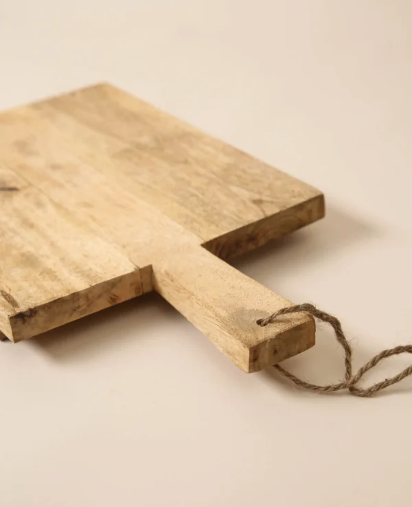 Holzbrett dunkel, 45x25cm - Bild 2